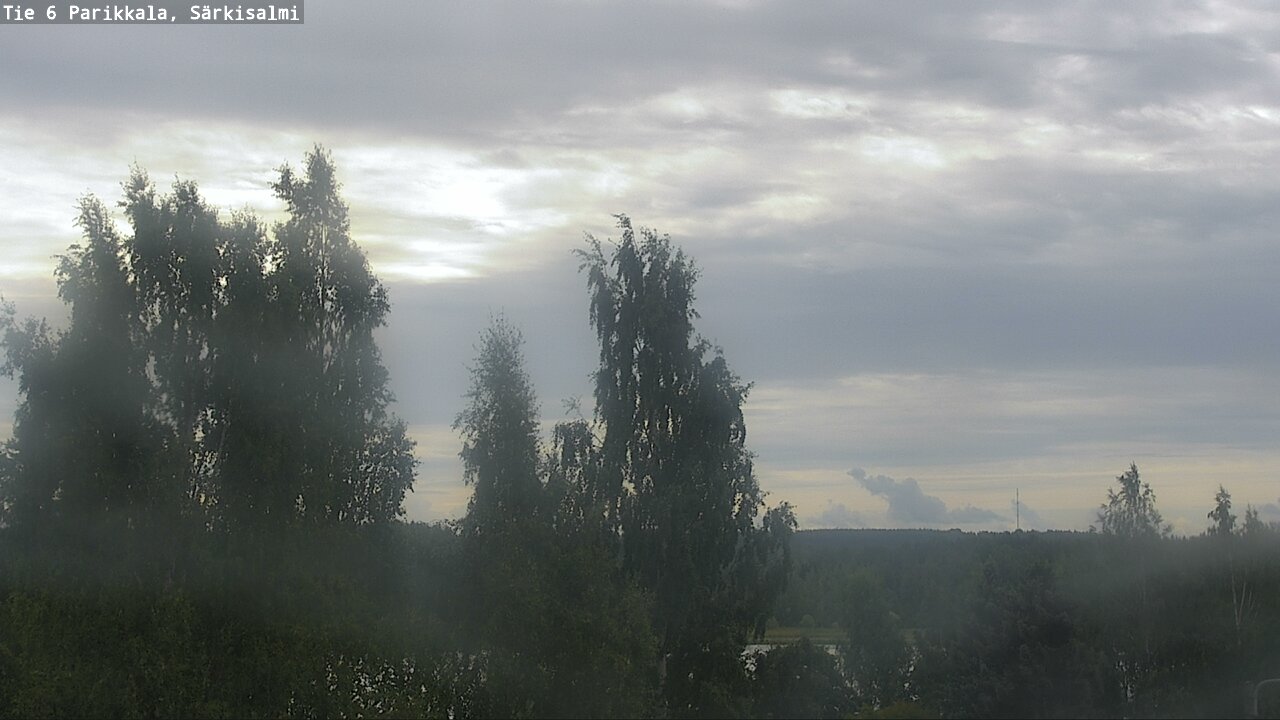 Weather Camera Image Road 6 Parikkala, Särkisalmi, Parikkala, Etelä-Karjala