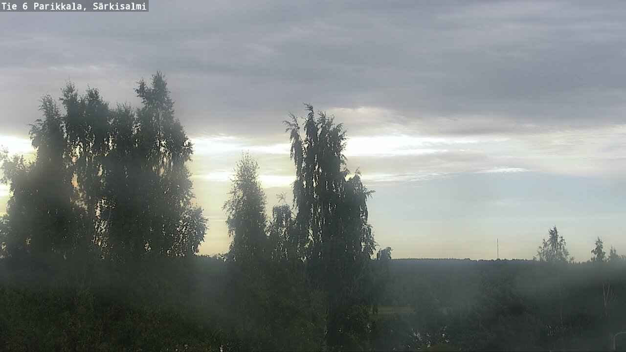 Weather Camera Image Road 6 Parikkala, Särkisalmi, Parikkala, Etelä-Karjala