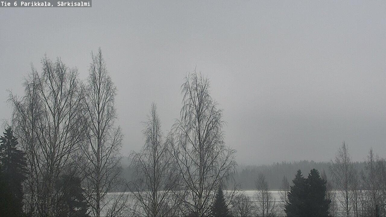 Weather Camera Image Road 6 Parikkala, Särkisalmi, Parikkala, Etelä-Karjala