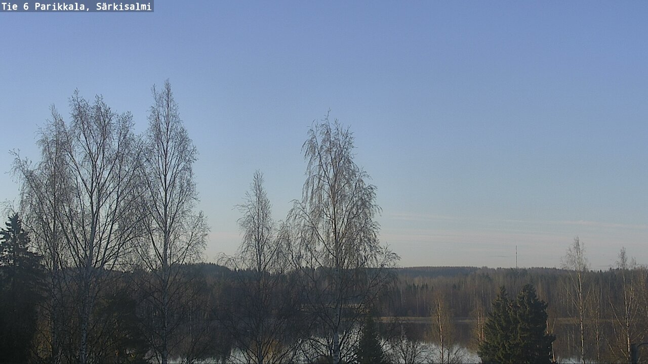 Weather Camera Image Väg 6 Parikkala, Särkisalmi, Parikkala, Etelä-Karjala