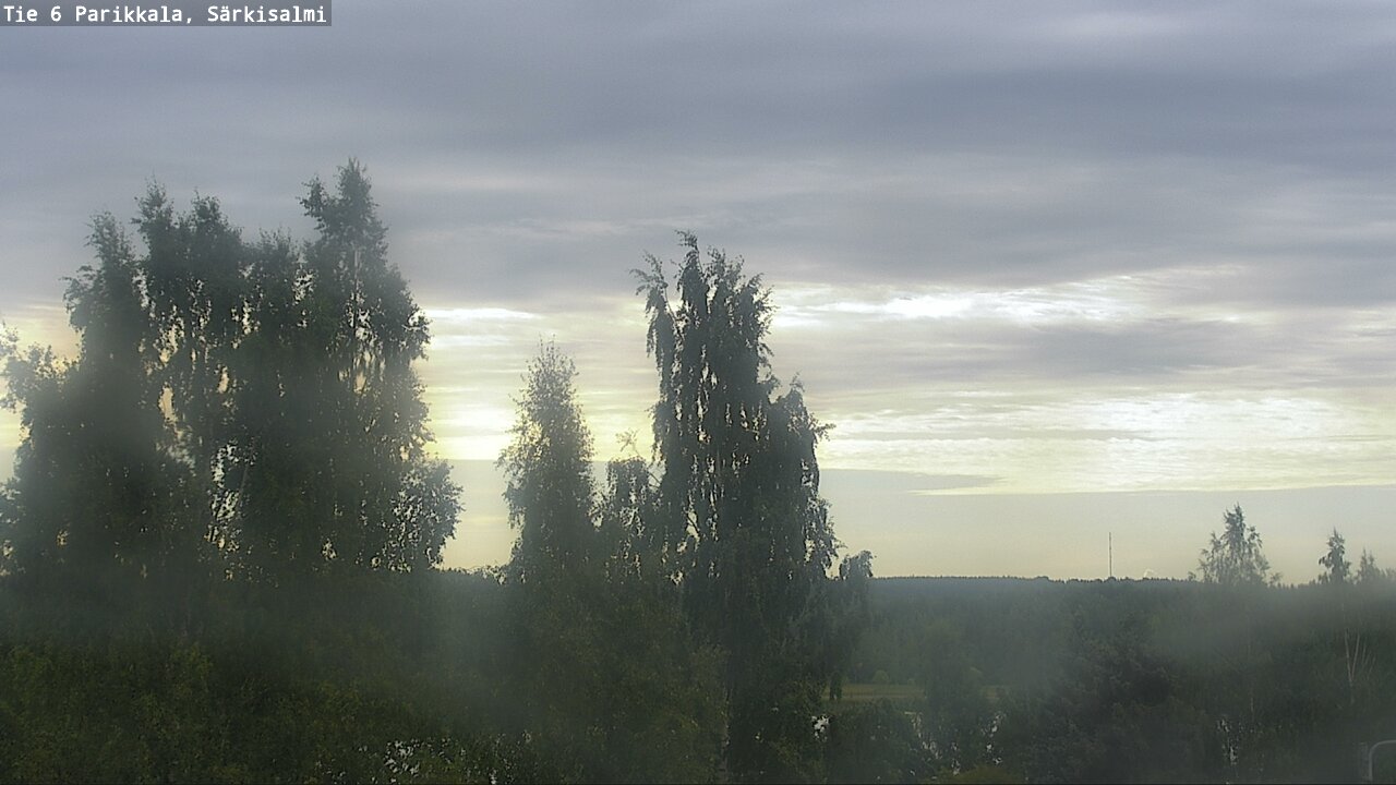Weather Camera Image Road 6 Parikkala, Särkisalmi, Parikkala, Etelä-Karjala