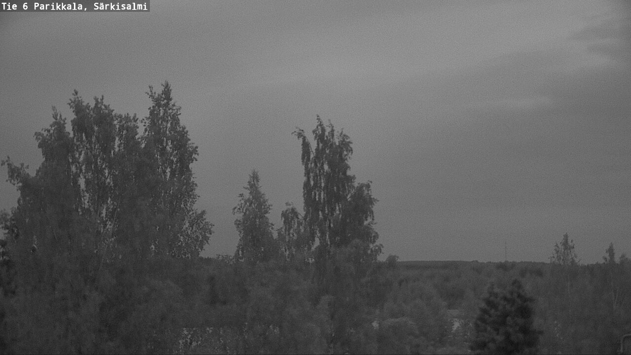 Weather Camera Image Väg 6 Parikkala, Särkisalmi, Parikkala, Etelä-Karjala