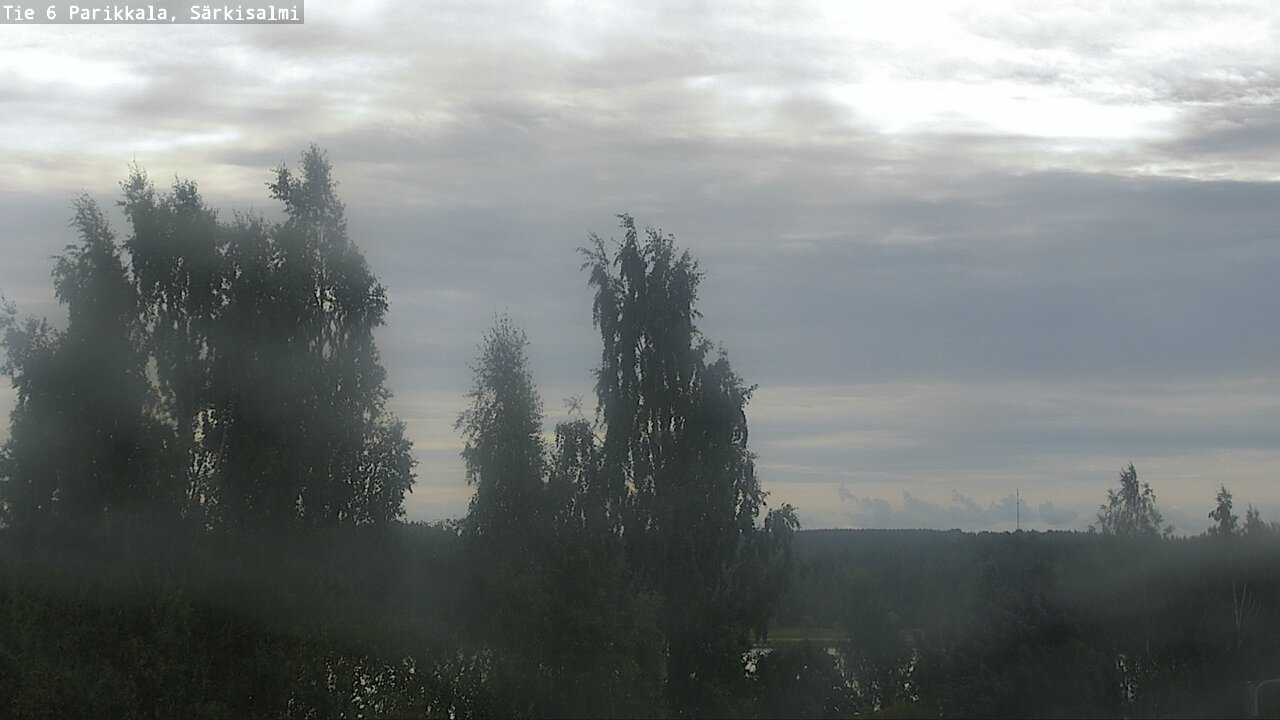Weather Camera Image Road 6 Parikkala, Särkisalmi, Parikkala, Etelä-Karjala