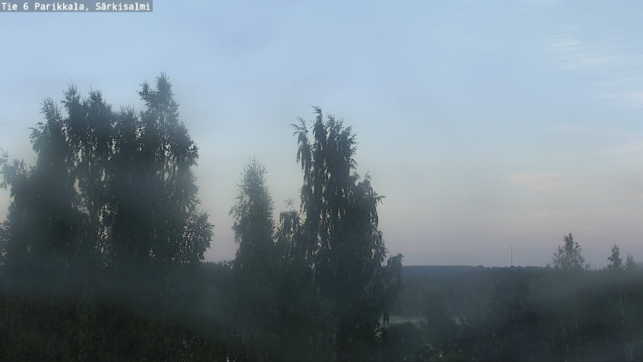 Weather Camera Image Road 6 Parikkala, Särkisalmi, Parikkala, Etelä-Karjala