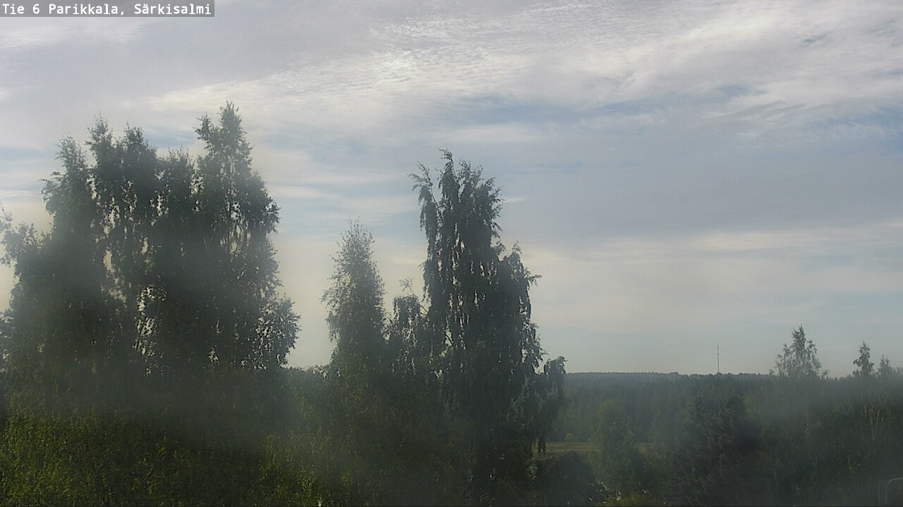 Weather Camera Image Road 6 Parikkala, Särkisalmi, Parikkala, Etelä-Karjala
