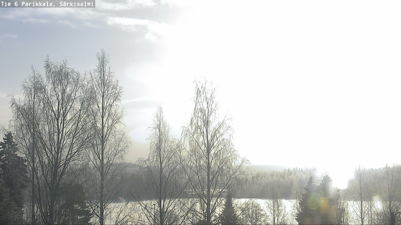Weather Camera Image Road 6 Parikkala, Särkisalmi, Parikkala, Etelä-Karjala