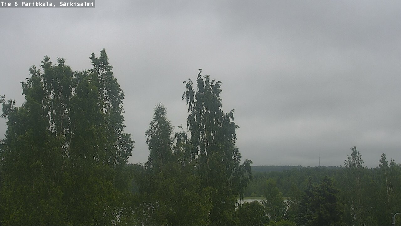 Weather Camera Image Väg 6 Parikkala, Särkisalmi, Parikkala, Etelä-Karjala