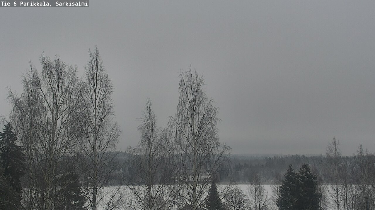 Weather Camera Image Väg 6 Parikkala, Särkisalmi, Parikkala, Etelä-Karjala
