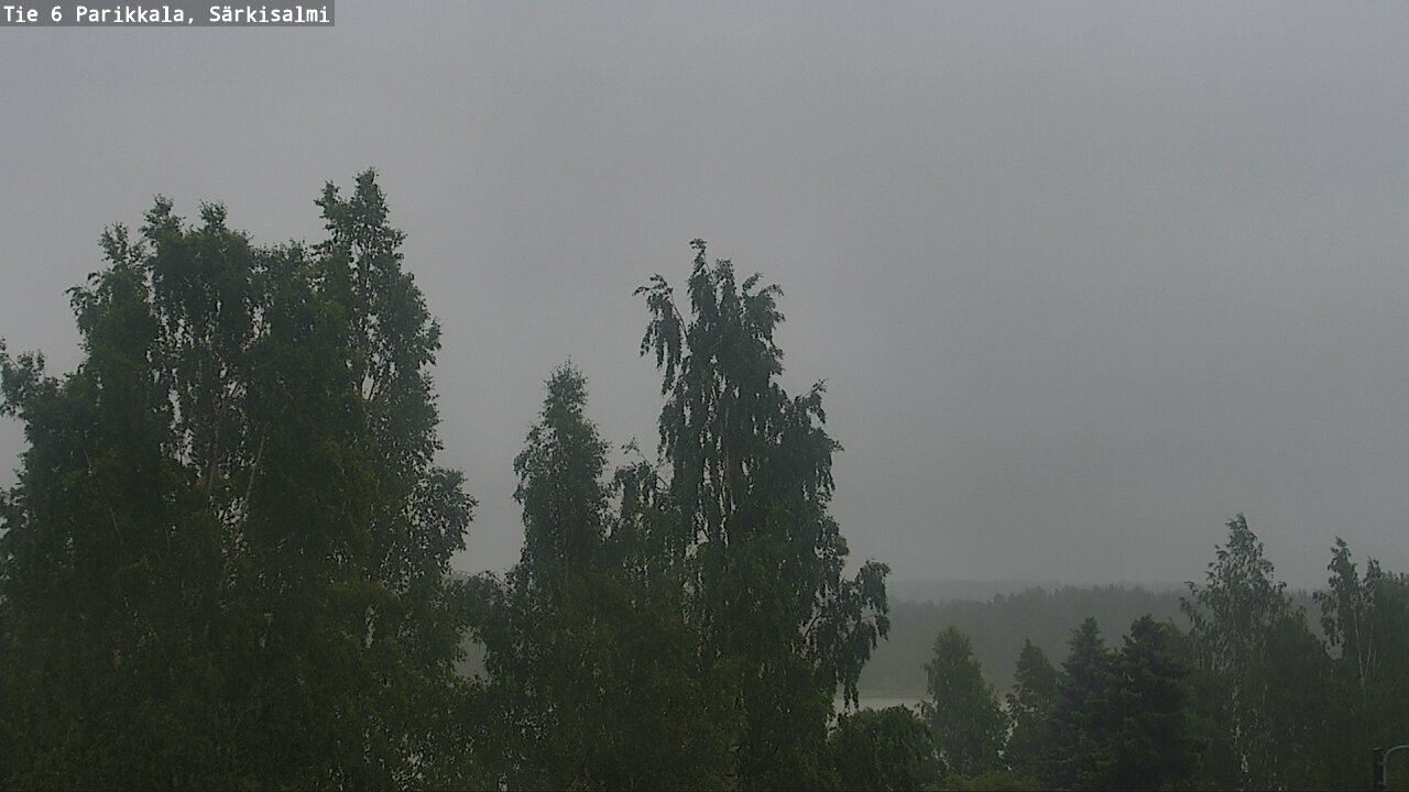 Weather Camera Image Road 6 Parikkala, Särkisalmi, Parikkala, Etelä-Karjala