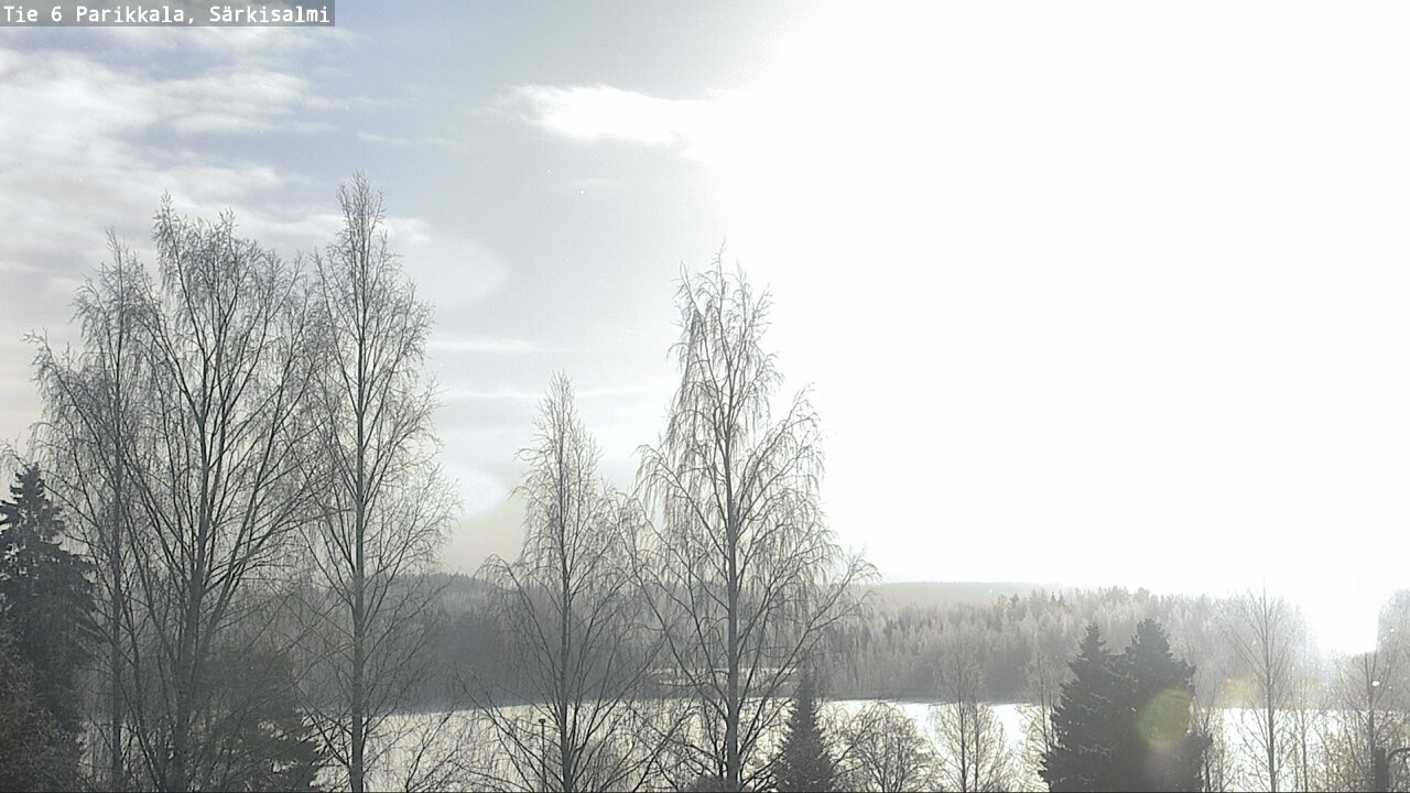 Weather Camera Image Road 6 Parikkala, Särkisalmi, Parikkala, Etelä-Karjala