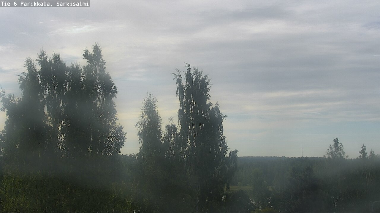 Weather Camera Image Road 6 Parikkala, Särkisalmi, Parikkala, Etelä-Karjala