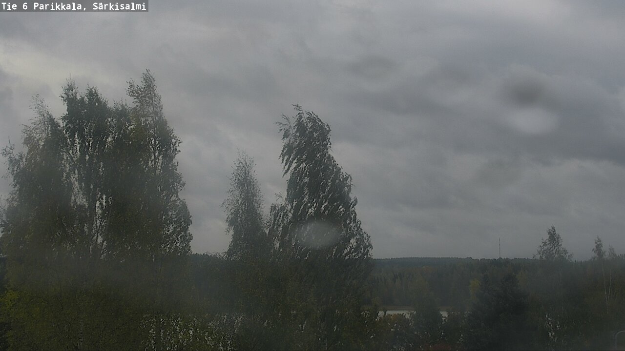 Weather Camera Image Road 6 Parikkala, Särkisalmi, Parikkala, Etelä-Karjala
