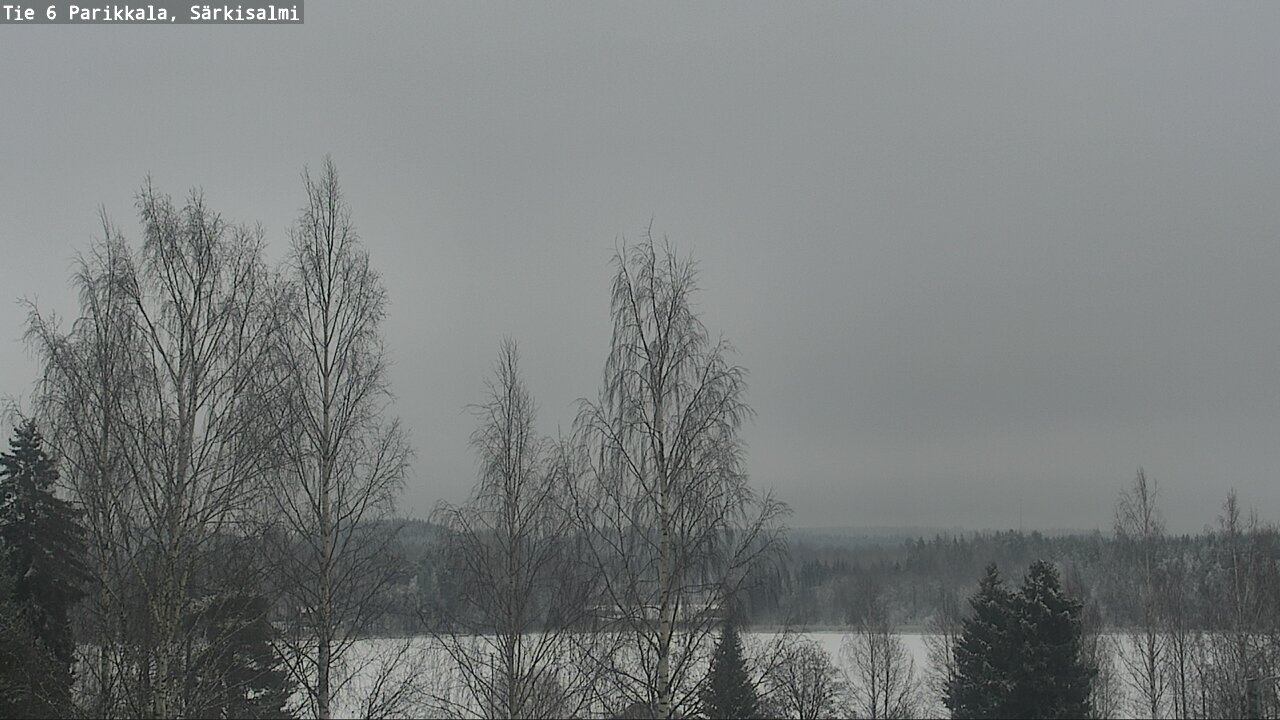 Weather Camera Image Väg 6 Parikkala, Särkisalmi, Parikkala, Etelä-Karjala