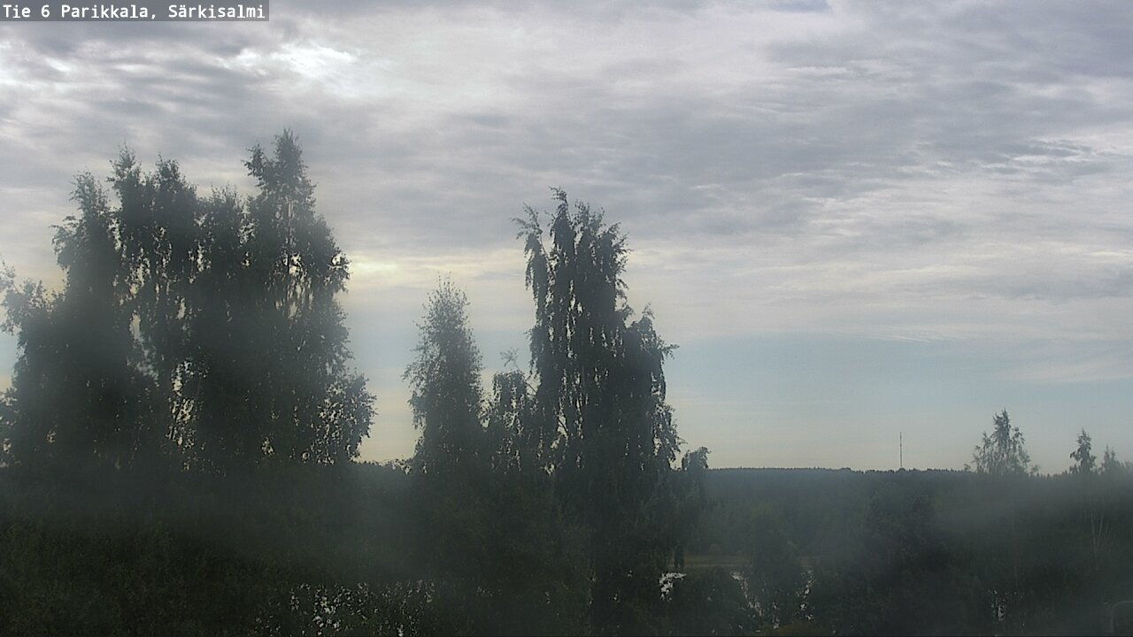 Weather Camera Image Road 6 Parikkala, Särkisalmi, Parikkala, Etelä-Karjala