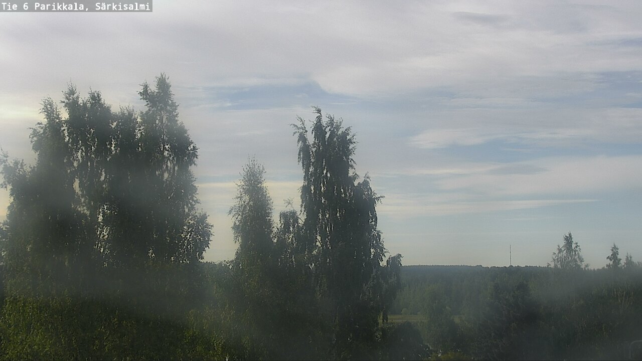 Weather Camera Image Road 6 Parikkala, Särkisalmi, Parikkala, Etelä-Karjala