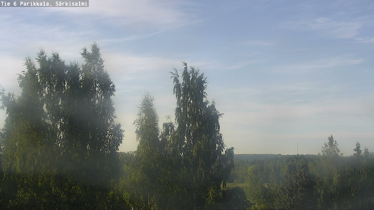 Weather Camera Image Road 6 Parikkala, Särkisalmi, Parikkala, Etelä-Karjala