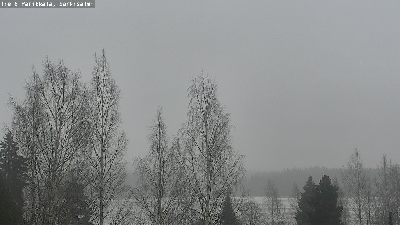 Weather Camera Image Road 6 Parikkala, Särkisalmi, Parikkala, Etelä-Karjala