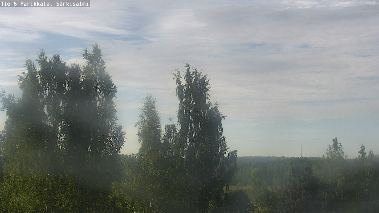 Weather Camera Image Road 6 Parikkala, Särkisalmi, Parikkala, Etelä-Karjala