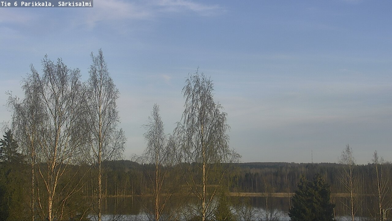 Weather Camera Image Väg 6 Parikkala, Särkisalmi, Parikkala, Etelä-Karjala