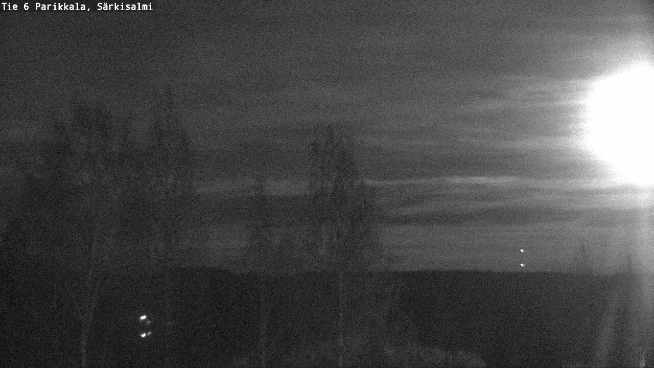 Weather Camera Image Road 6 Parikkala, Särkisalmi, Parikkala, Etelä-Karjala