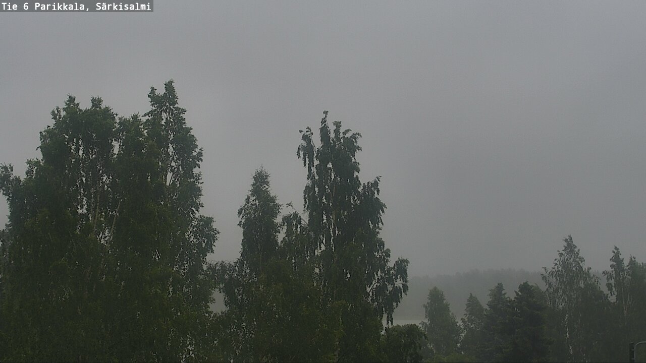 Weather Camera Image Road 6 Parikkala, Särkisalmi, Parikkala, Etelä-Karjala
