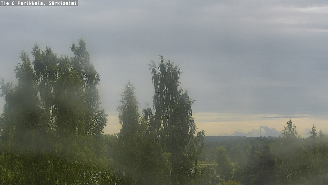 Weather Camera Image Road 6 Parikkala, Särkisalmi, Parikkala, Etelä-Karjala