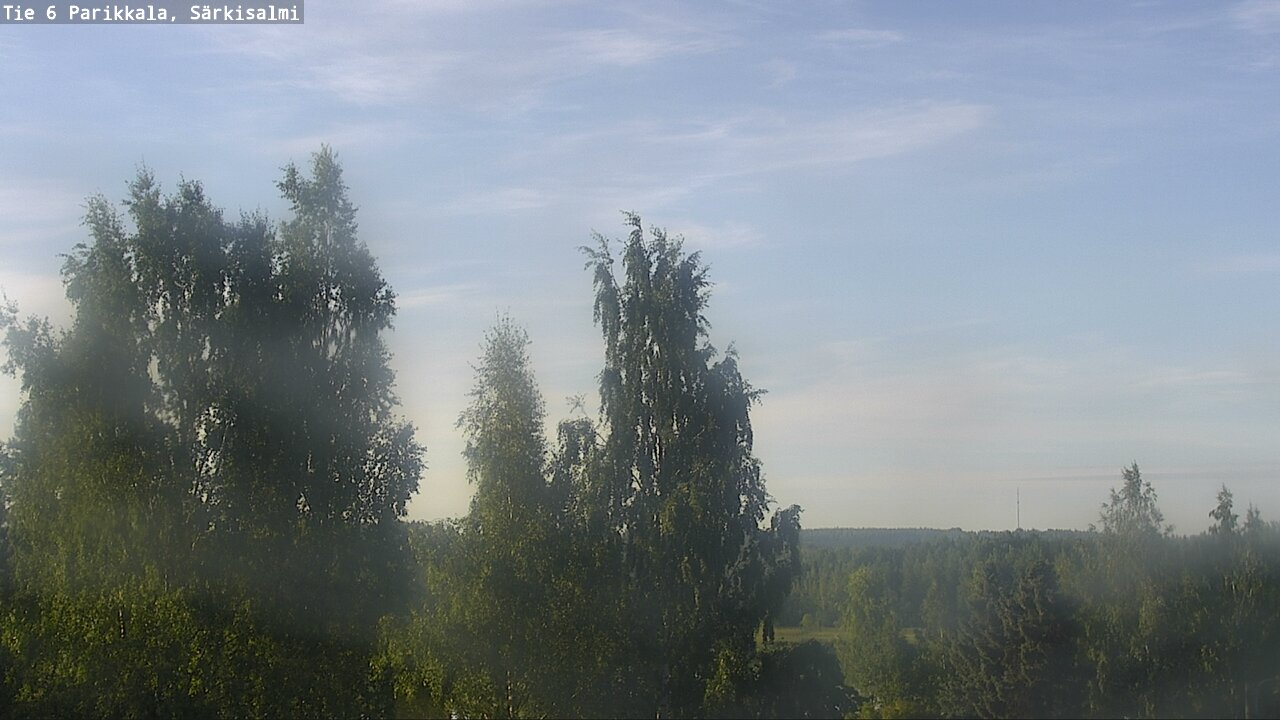 Weather Camera Image Road 6 Parikkala, Särkisalmi, Parikkala, Etelä-Karjala