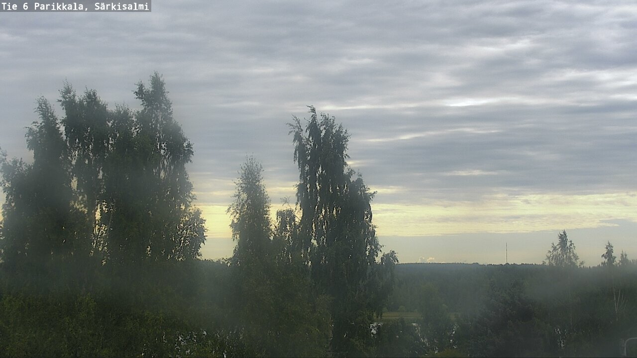 Weather Camera Image Road 6 Parikkala, Särkisalmi, Parikkala, Etelä-Karjala
