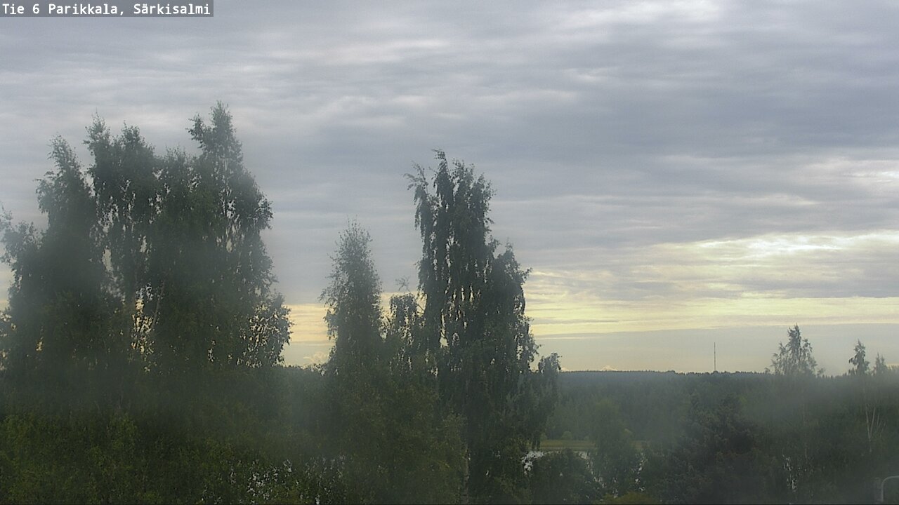 Weather Camera Image Road 6 Parikkala, Särkisalmi, Parikkala, Etelä-Karjala