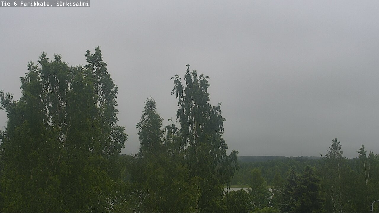 Weather Camera Image Väg 6 Parikkala, Särkisalmi, Parikkala, Etelä-Karjala