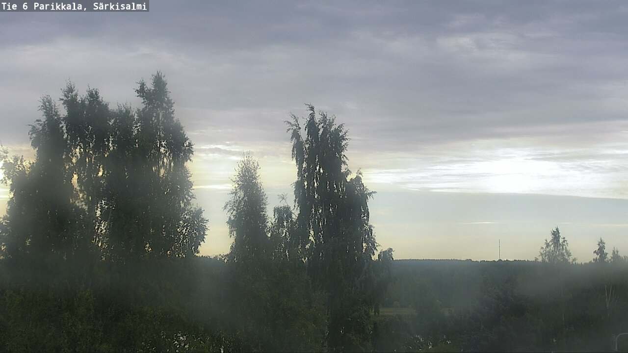 Weather Camera Image Road 6 Parikkala, Särkisalmi, Parikkala, Etelä-Karjala