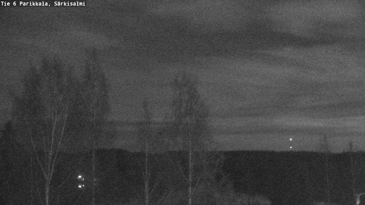 Weather Camera Image Road 6 Parikkala, Särkisalmi, Parikkala, Etelä-Karjala