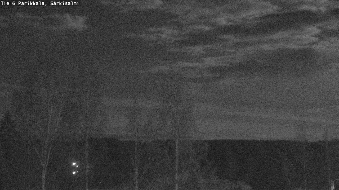 Weather Camera Image Väg 6 Parikkala, Särkisalmi, Parikkala, Etelä-Karjala