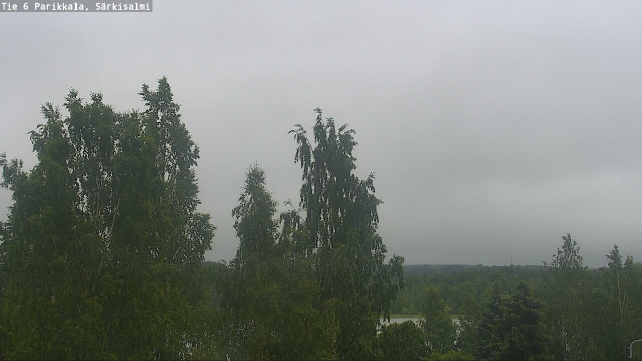 Weather Camera Image Väg 6 Parikkala, Särkisalmi, Parikkala, Etelä-Karjala