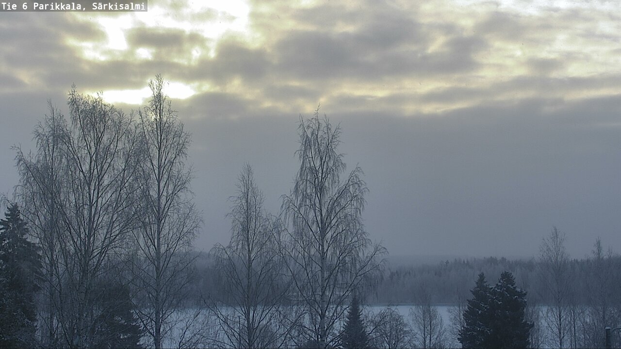 Weather Camera Image Road 6 Parikkala, Särkisalmi, Parikkala, Etelä-Karjala
