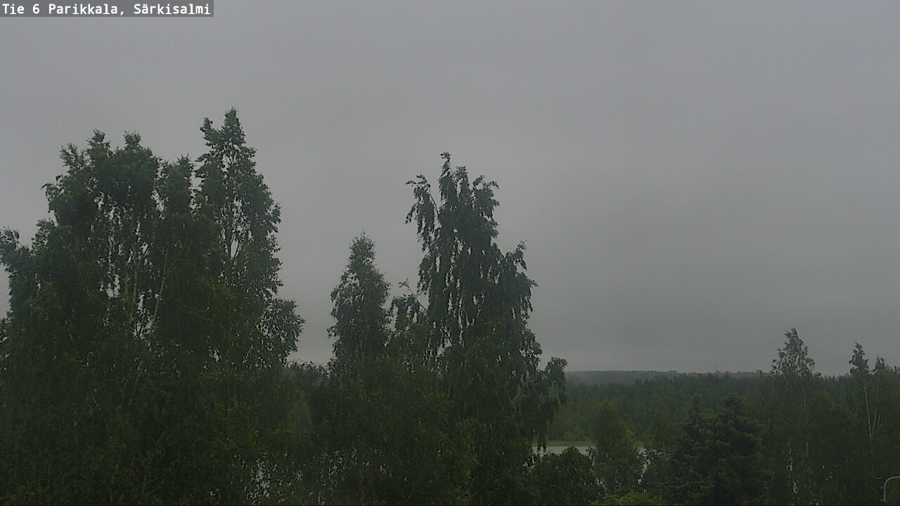 Weather Camera Image Road 6 Parikkala, Särkisalmi, Parikkala, Etelä-Karjala