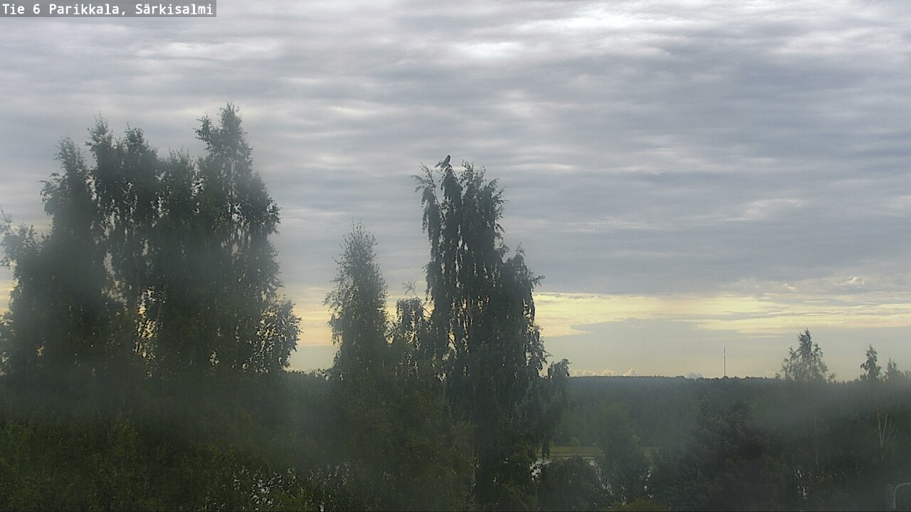 Weather Camera Image Road 6 Parikkala, Särkisalmi, Parikkala, Etelä-Karjala