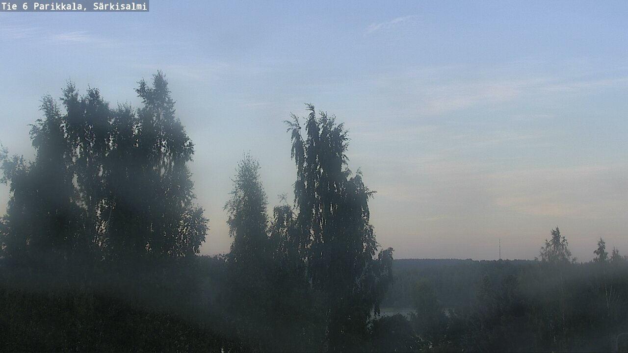 Weather Camera Image Road 6 Parikkala, Särkisalmi, Parikkala, Etelä-Karjala