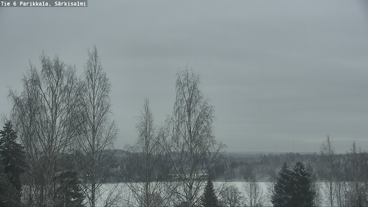 Weather Camera Image Väg 6 Parikkala, Särkisalmi, Parikkala, Etelä-Karjala