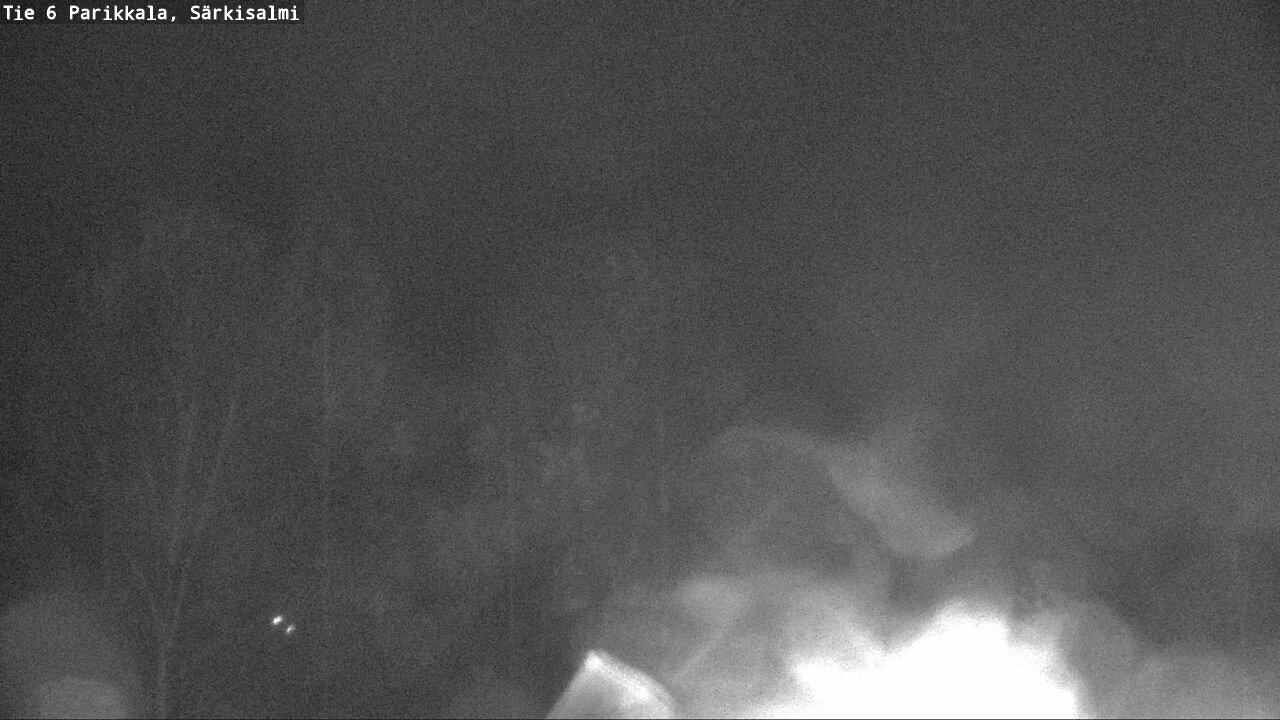 Weather Camera Image Väg 6 Parikkala, Särkisalmi, Parikkala, Etelä-Karjala