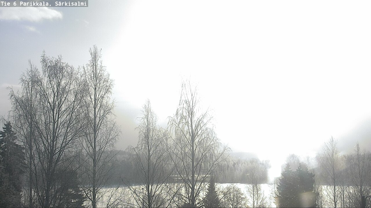 Weather Camera Image Road 6 Parikkala, Särkisalmi, Parikkala, Etelä-Karjala