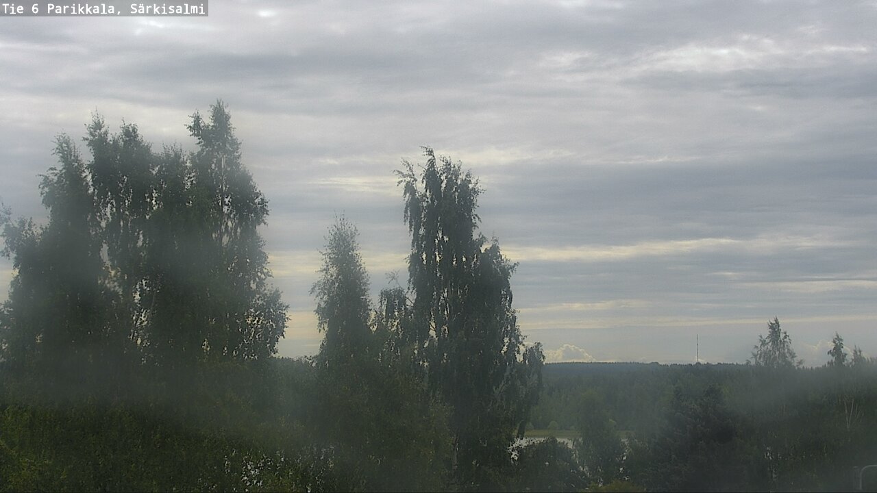 Weather Camera Image Road 6 Parikkala, Särkisalmi, Parikkala, Etelä-Karjala