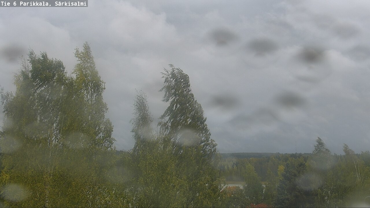 Weather Camera Image Road 6 Parikkala, Särkisalmi, Parikkala, Etelä-Karjala