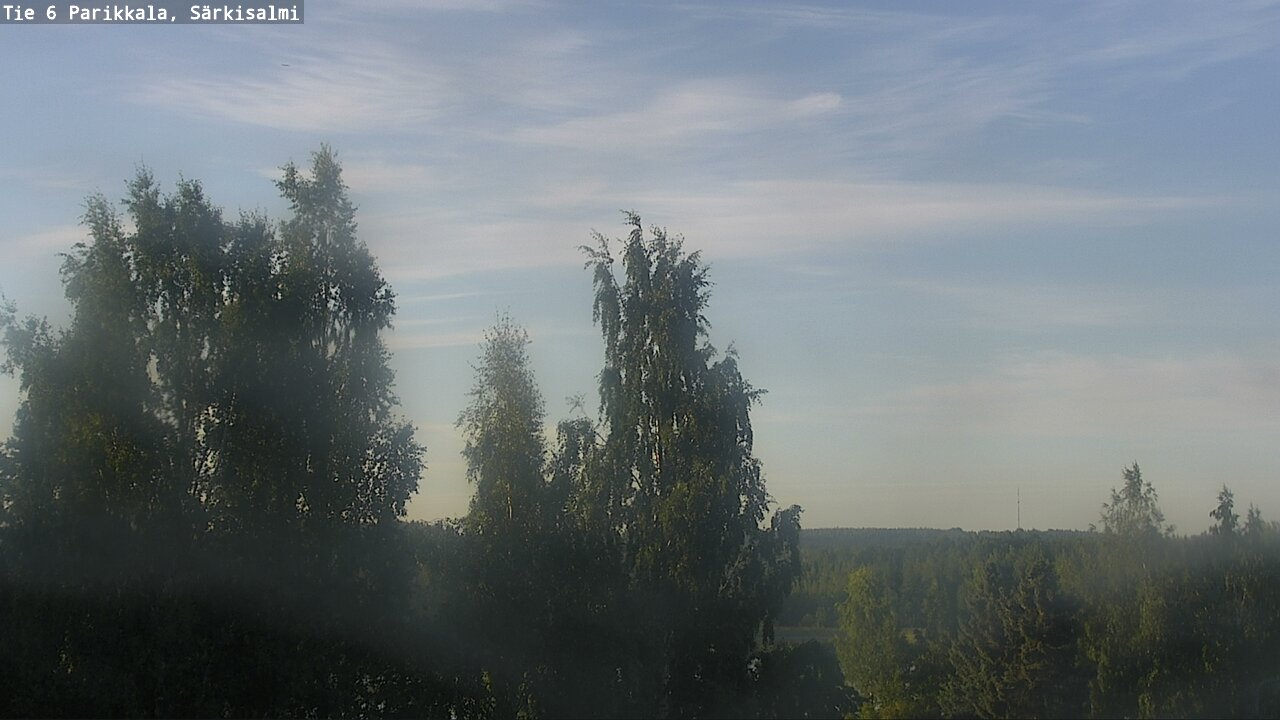 Weather Camera Image Road 6 Parikkala, Särkisalmi, Parikkala, Etelä-Karjala