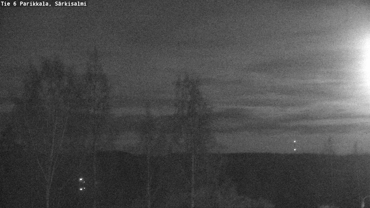 Weather Camera Image Road 6 Parikkala, Särkisalmi, Parikkala, Etelä-Karjala