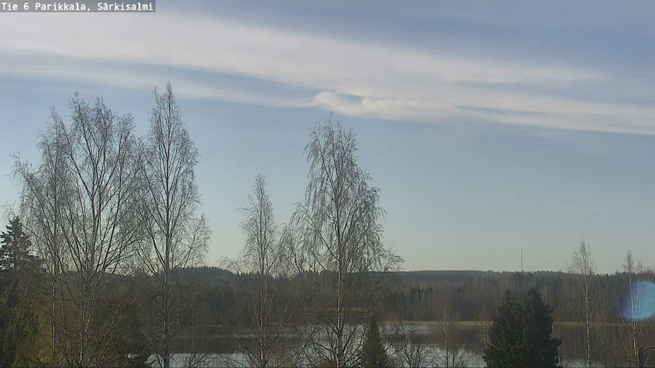 Weather Camera Image Väg 6 Parikkala, Särkisalmi, Parikkala, Etelä-Karjala