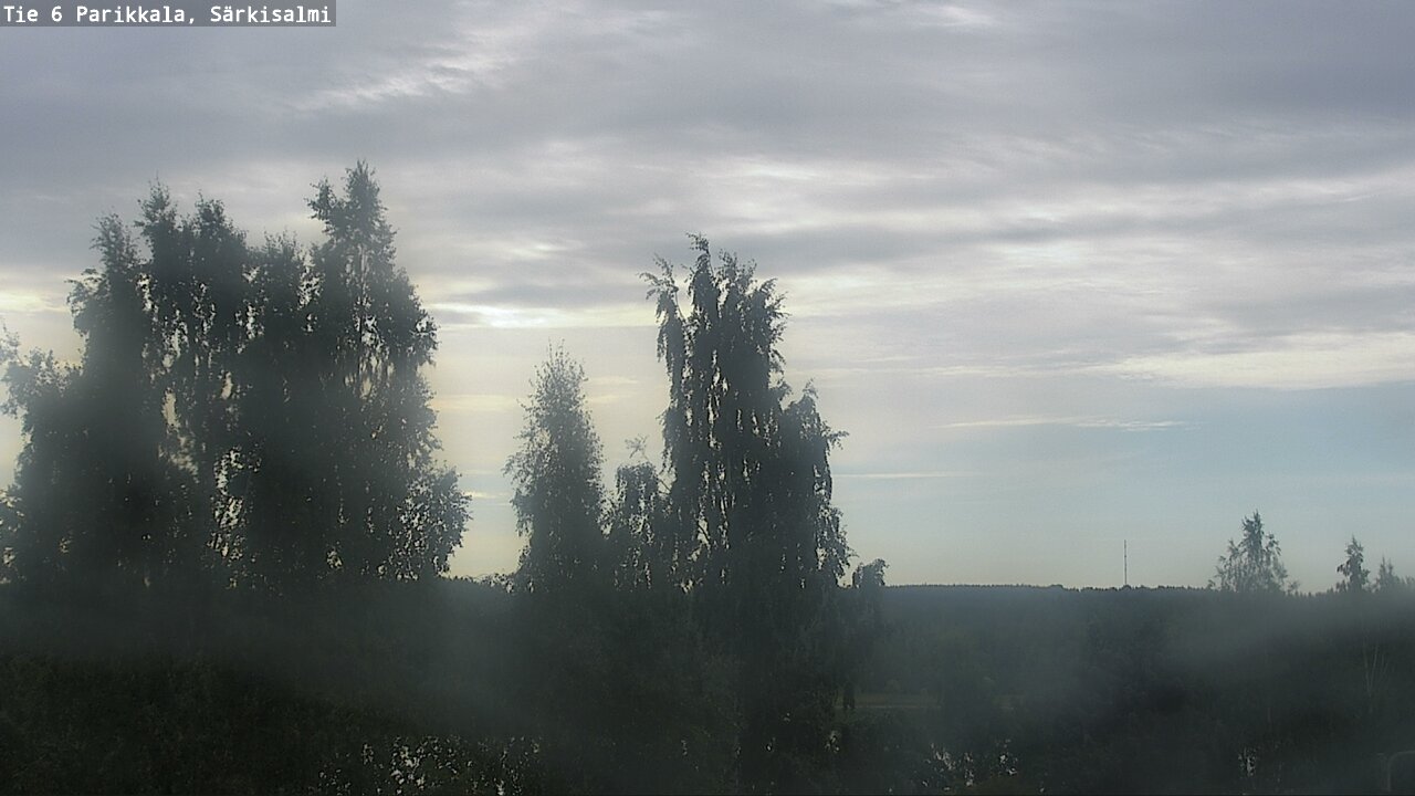 Weather Camera Image Road 6 Parikkala, Särkisalmi, Parikkala, Etelä-Karjala