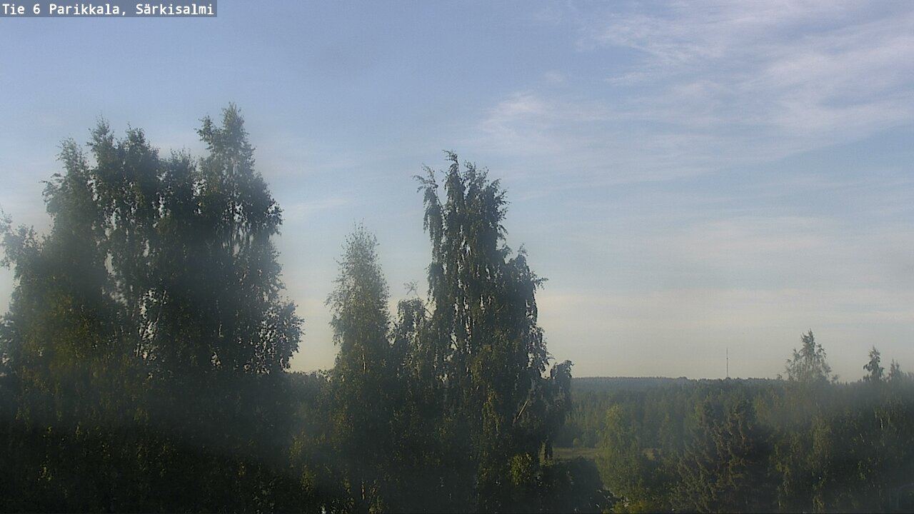 Weather Camera Image Road 6 Parikkala, Särkisalmi, Parikkala, Etelä-Karjala