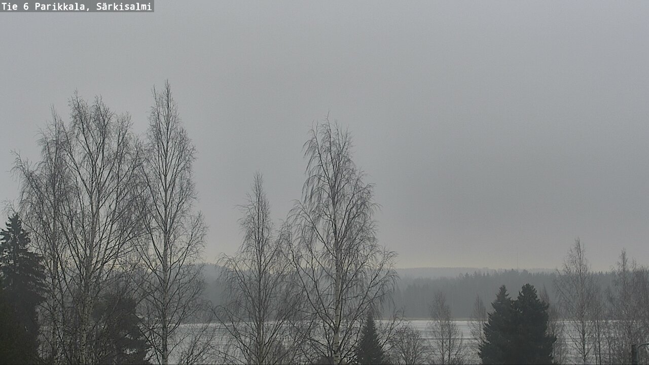 Weather Camera Image Road 6 Parikkala, Särkisalmi, Parikkala, Etelä-Karjala