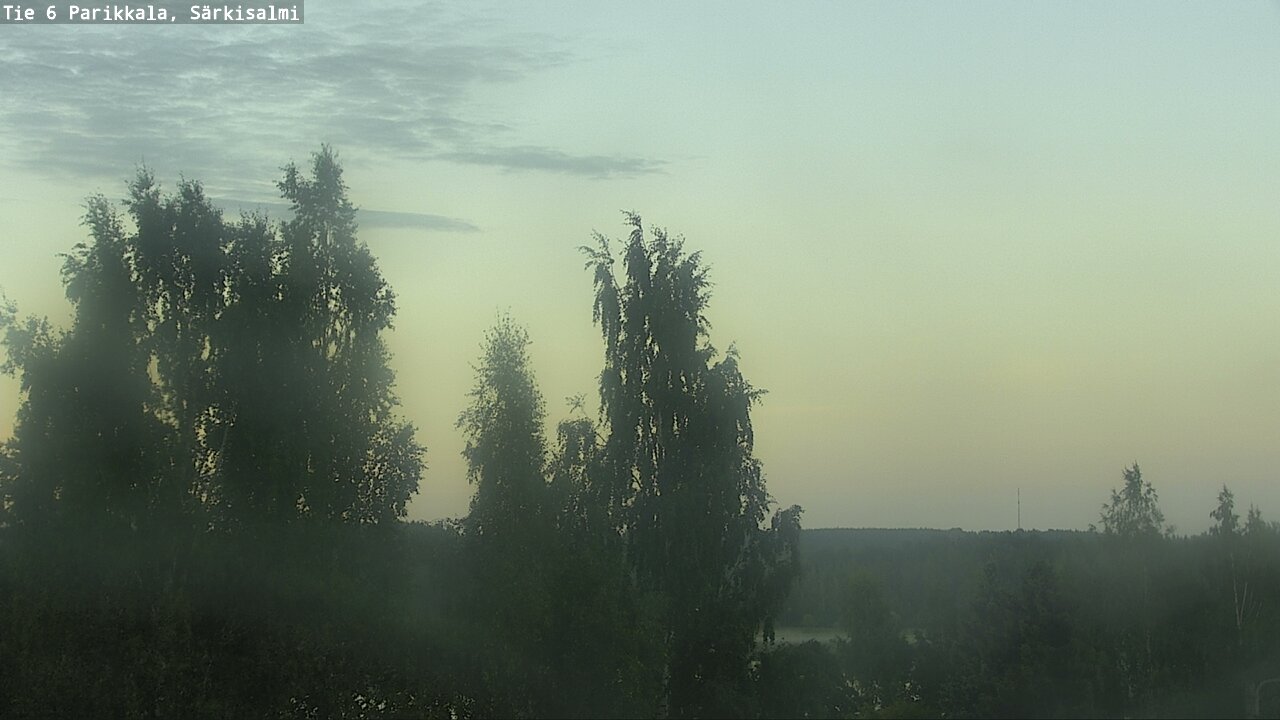 Weather Camera Image Road 6 Parikkala, Särkisalmi, Parikkala, Etelä-Karjala